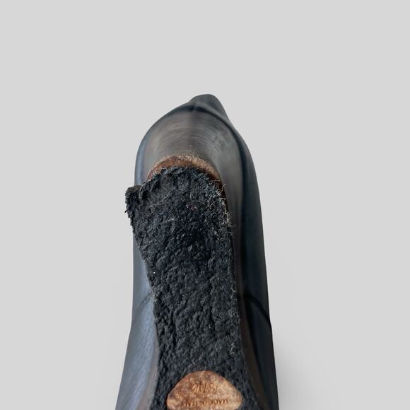 Chloe Lace Up Wedge Boots - Picture 7 of 8